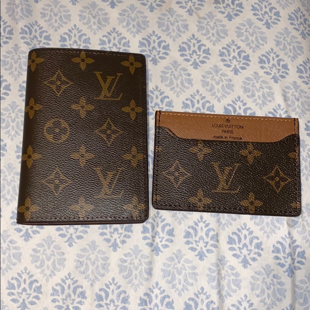 card holder & passport holder